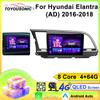 Android Car Radio For Hyundai Elantra 6 (AD) 2016-2018 2 Din Multimedia Player 4G WIFI GPS Carplay Head Unit Auto Stereo