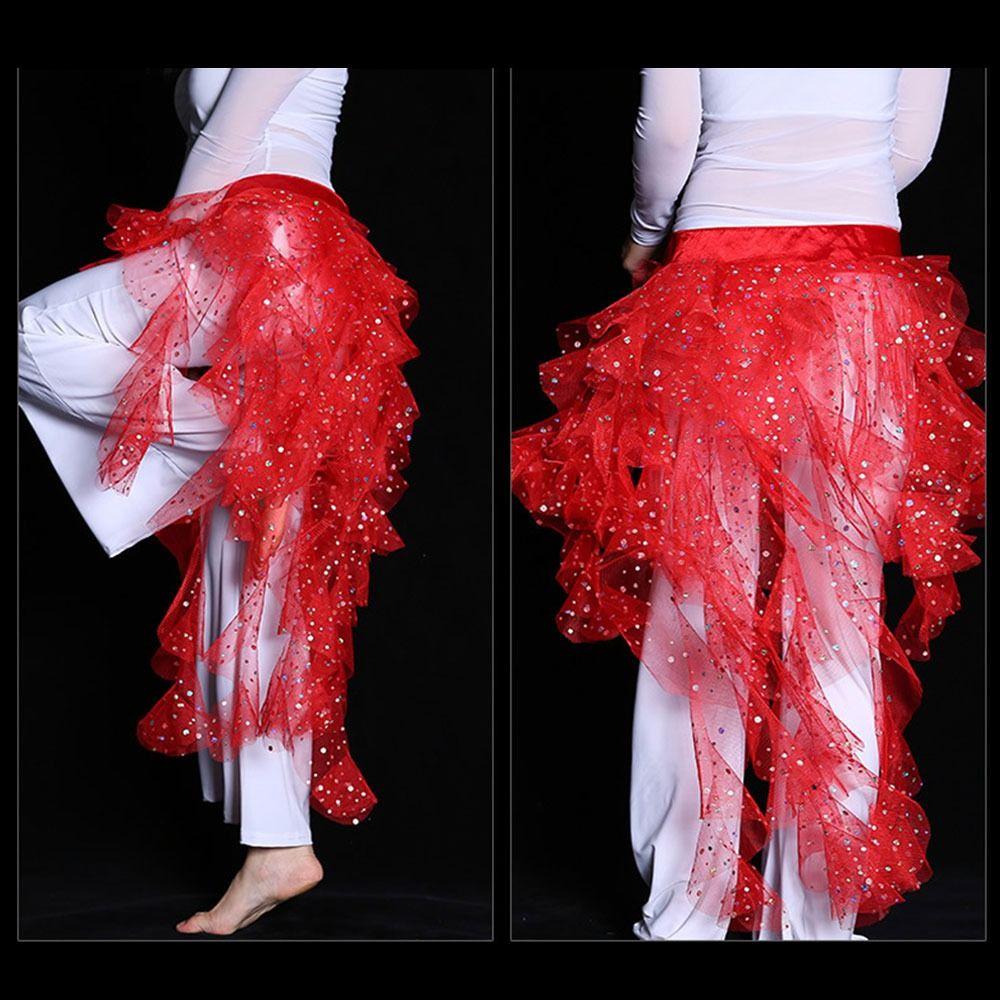 For Thailand/India/Arab Tassels Waves Belly Dance Belt Hip Scarf Dancer Skirt Waist Chain