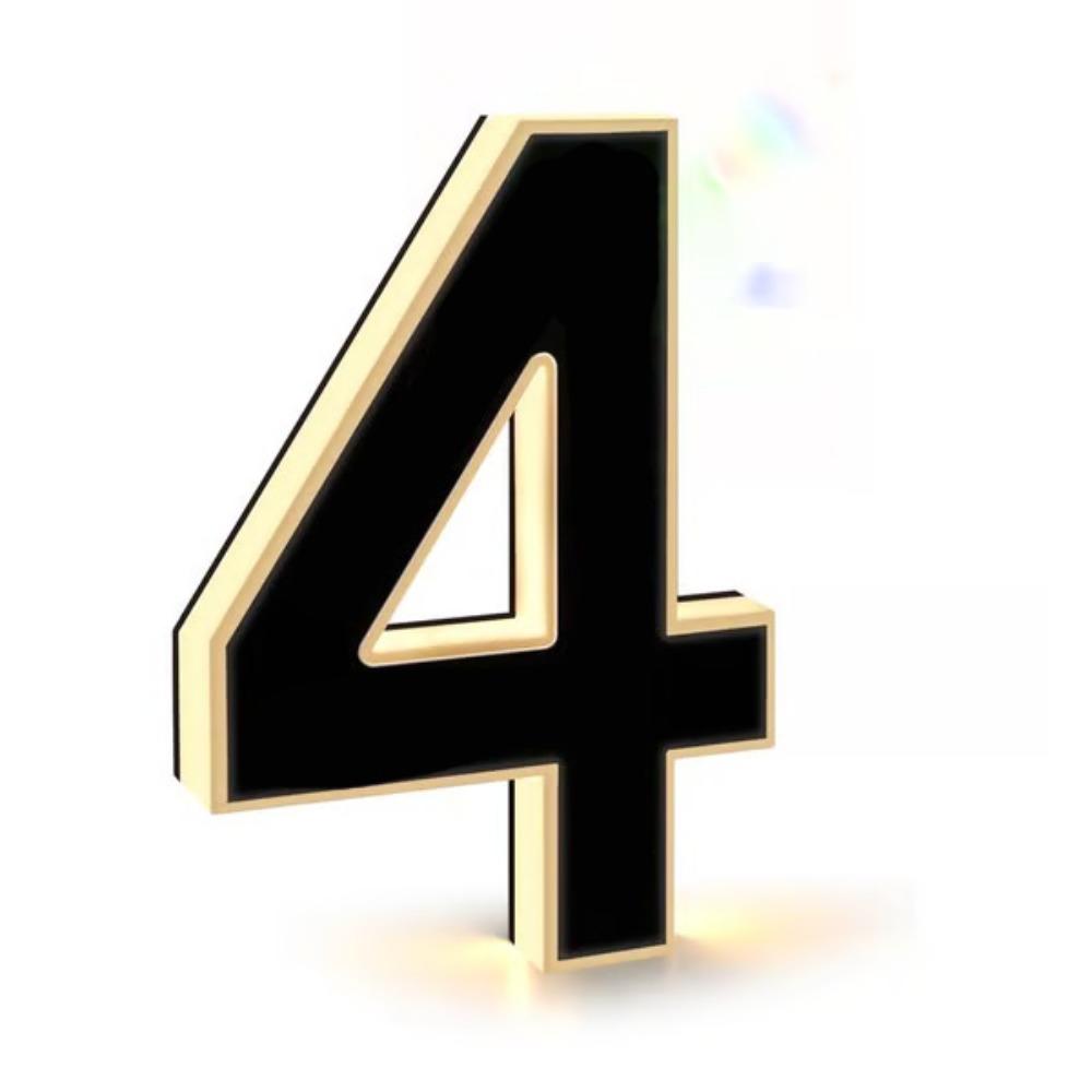 Waterproof LED House Number Light Personalized House Number Light Illuminated House Number Sign