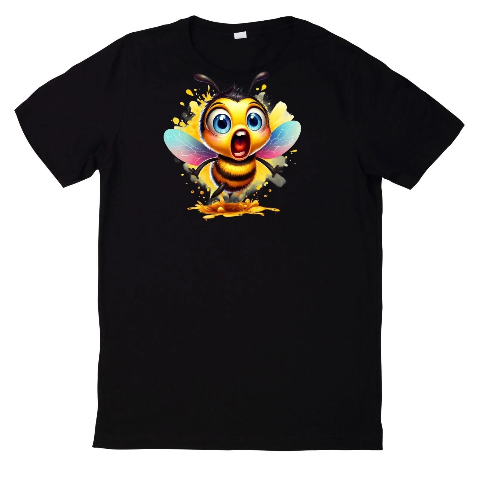 T-Shirt Aquarell lustiges Tier Motiv L