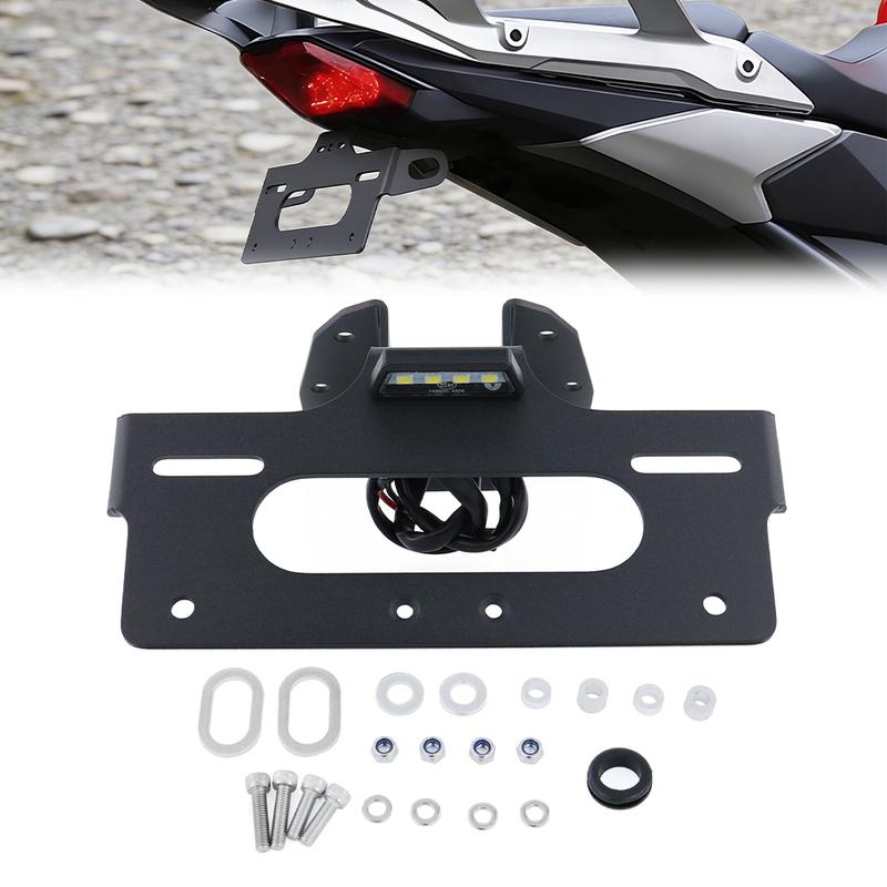Fit For Honda NC750X 2024 2025 2026 Motorcycle License Plate Holder Rear Tail Tidy Fender Eliminator Bracket Kit