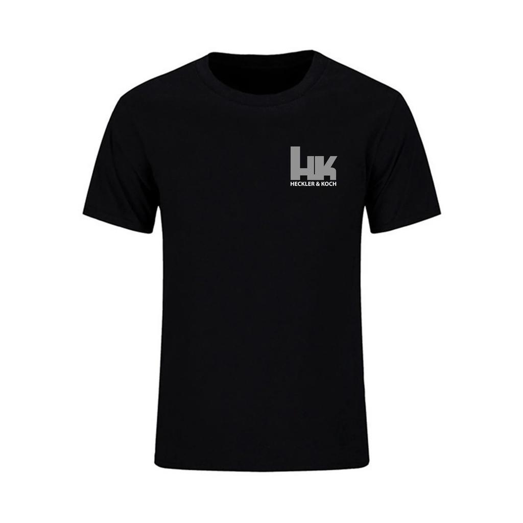 Amazing T Shirt Casual Oversized Essential Firearms Company Heckler & Koch Logo T-shirt Men T-shirts Graphic Streetwear S-3XL