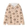 Labubu Printed Kids Long Sleeve Anime Boys Girls Hoodies Autumn Casual Clothes Thin Coat Children Cartoon Jackets Gifts