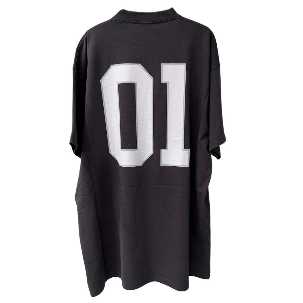 Balenciaga SS25 T Shirt Regular Fit Men's Black 787349TRVW91055