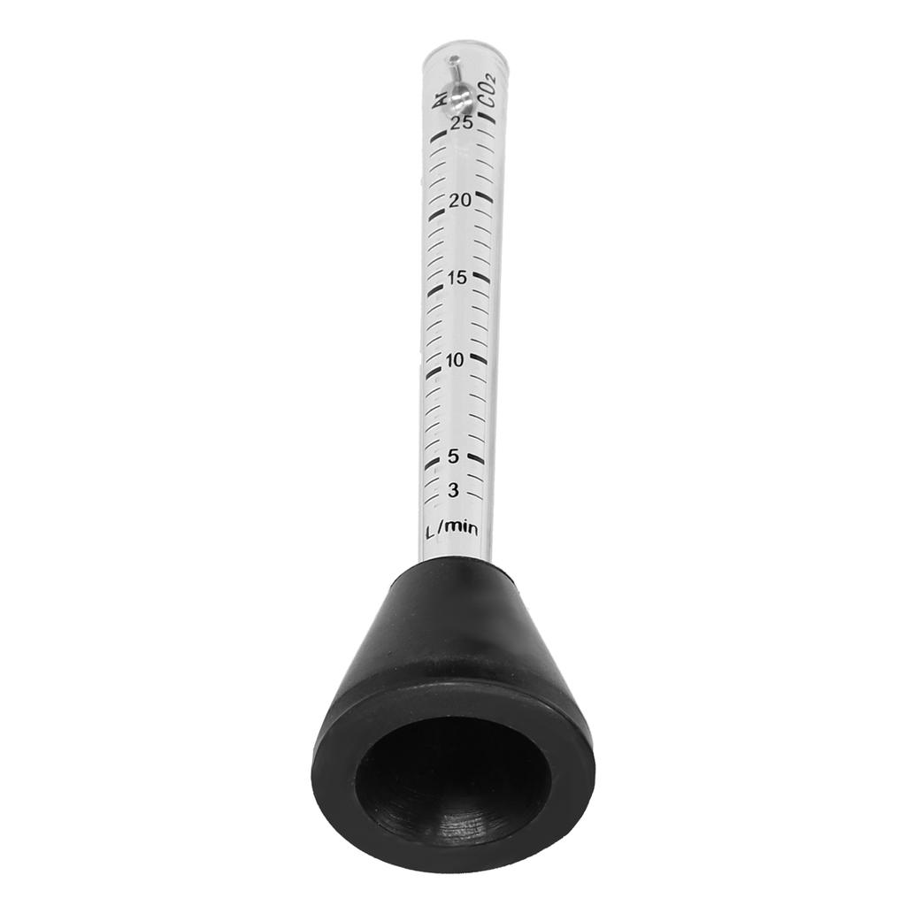 Gas Flow Tester Argon Carbon Dioxide Dual Scale Regulate Meter for Mig Tig Welding Gun 0‑25L