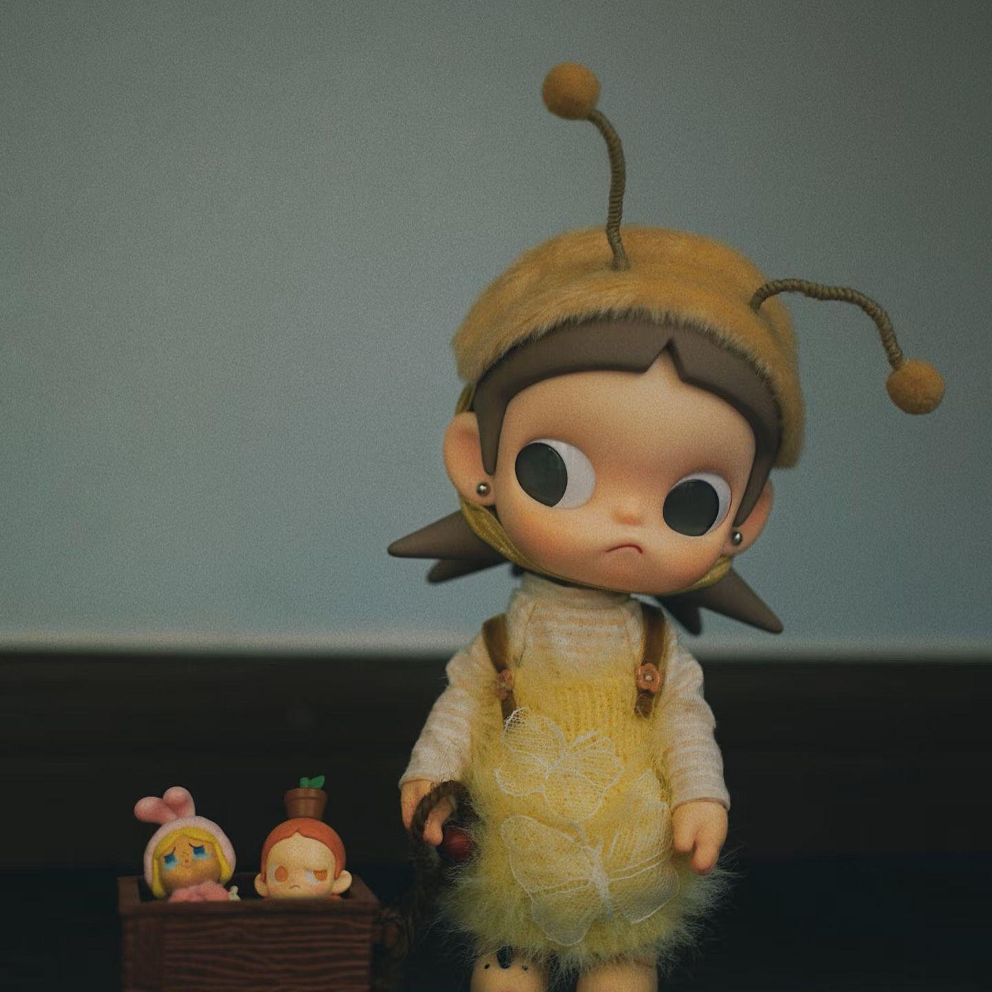 Zsiga Doll Clothes - Gāzi Sister s Adorable Little Bee Outfit Set