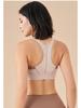 Women's High Impact Front Zip Sports Bra - Summer Shockproof, Stylish Back, Supportive for Running & Yoga