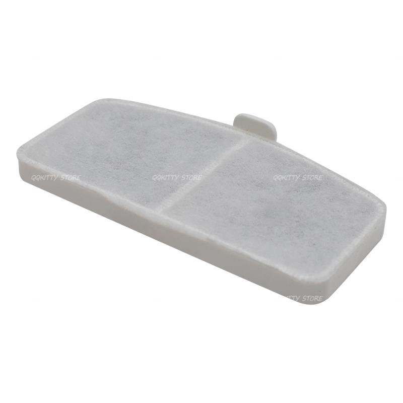 2pcs Pet Water Fountain Replacement Activated Carbon Filters for Cat Dog Water Drinking Fountain Dispenser