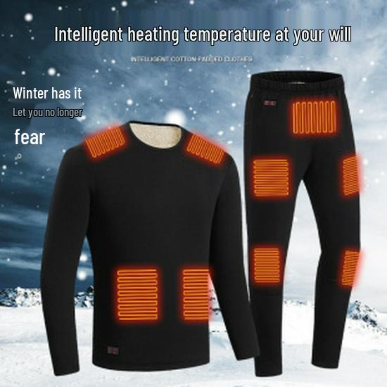 Smart Electric Heated Vest - Rechargeable, Constant Temperature Heating Apparel