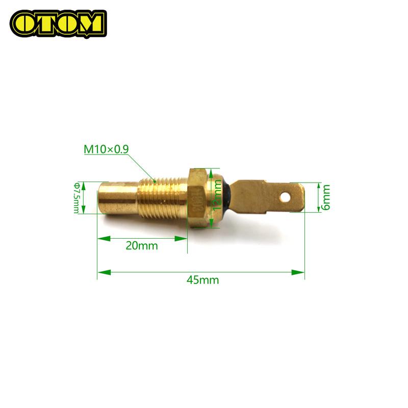 

Motorcycle For YAMAHA LONCIN Water Temperature Sensor 2 Stroke Water-Cooled Engine DT230 MT250 TSE250 HENGJIAN HJ250H KEWS KAYO