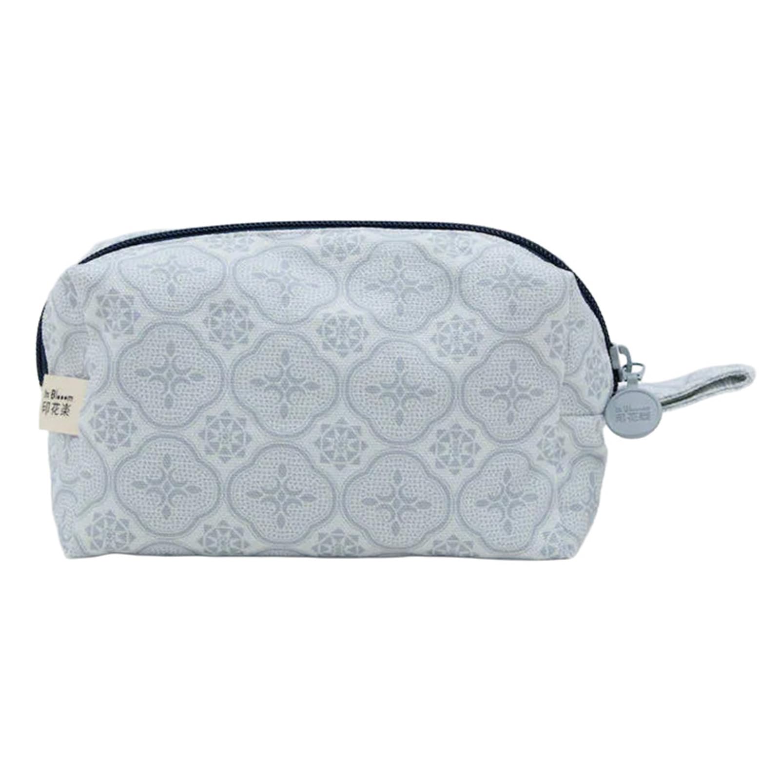 

inBlooom Inkaraku Rectangular Pouch for Fabric Cosmetic Taiwanese Large Gusseted Storage Pouch Window Glass Women, Pouch, Merchandise, Capacity,