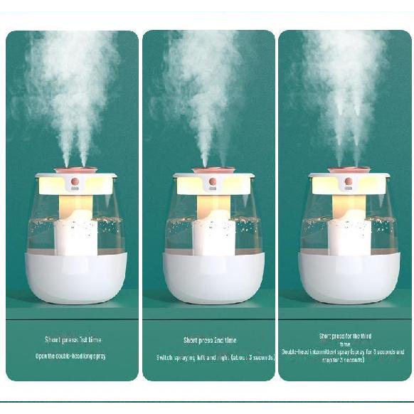 USB Desktop Air Humidifier: Large Capacity & Mist Volume for Bedroom/Home Use