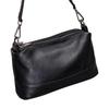 Women's 2025 Trendy Genuine Leather Multi-Zipper Crossbody & Shoulder Bag - Soft Cowhide Handbag