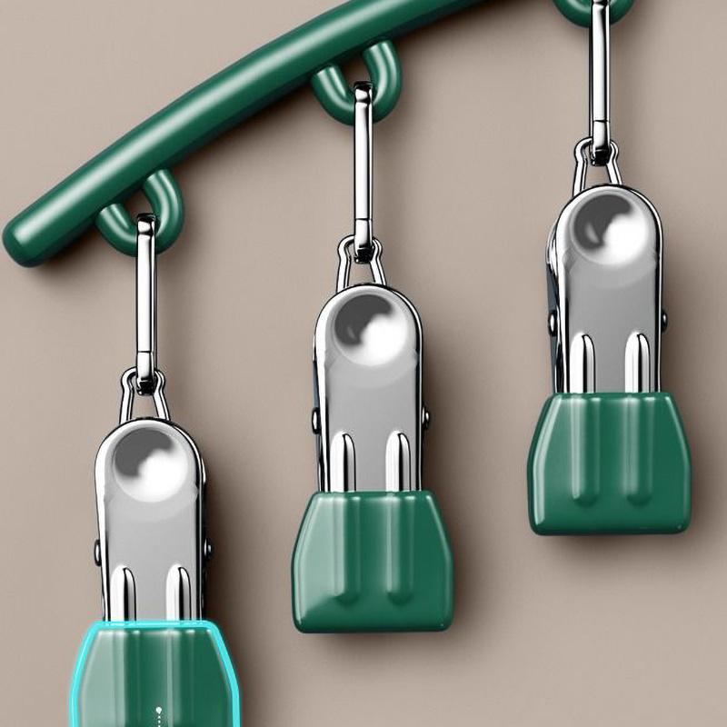 Drying rack sock clip outdoor drying rack Windproof dip plastic clip drying rack Dip plastic coat rack household non-slip jacket