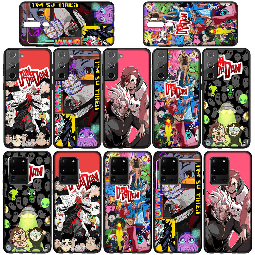 Phone Case for iPhone 17 16 15 Xiaomi Poco F8 F7 X7 X6 M8 C85 C75 C71 Redmi Note 14 13 11 12 Pro Max 14C 13C 15C Okarun Dandadan DAN DA DAN Ayase Momo