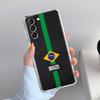 Etui Na Telefon Dla Samsung Galaxy S26 S25 S24 S23 S22 Ultra S20 S21 FE 5G Plus Miękkie Przezroczyste Pokrowiec Duża Flaga Brazylii