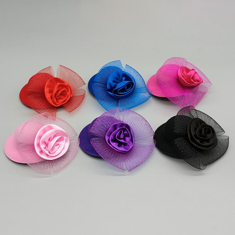Noblewoman Butterfly Crown Headdress: 11.5" Doll Accessory with Flannel Yarn Net