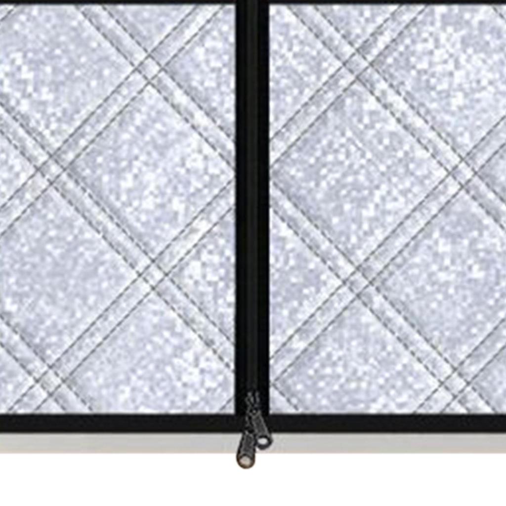 Thermal Window Cover For Winter No-Drill Roll-up Thermal Window Covering Drape For Apartment Dorm Bedroom Bathroom Rental House