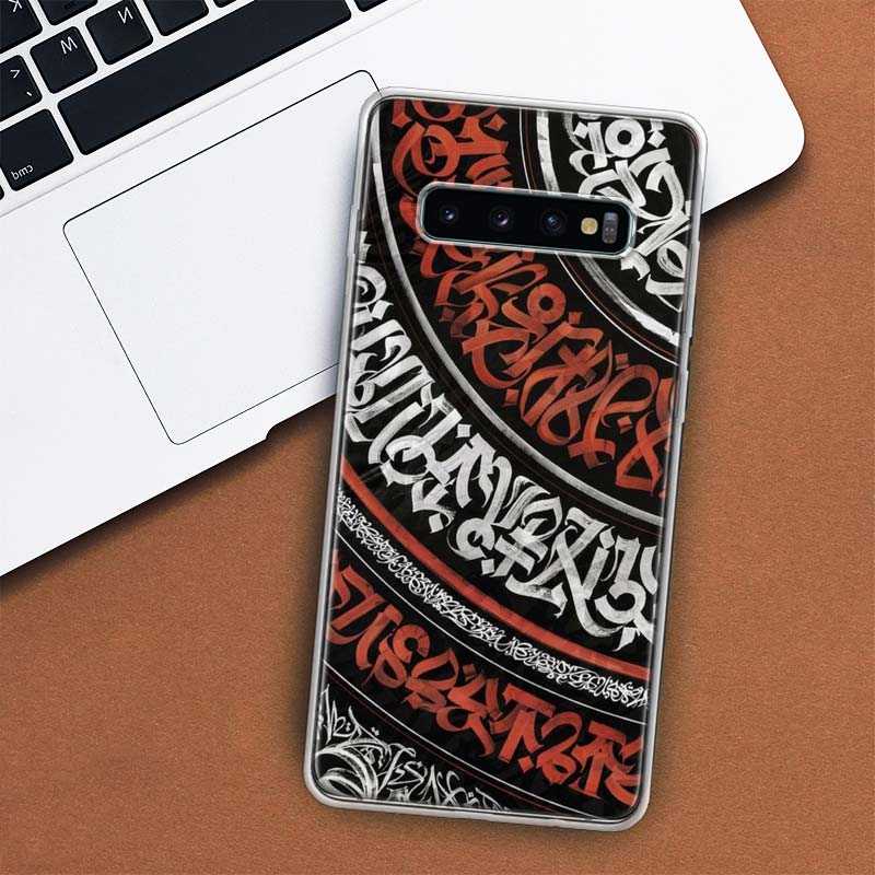 Pokras Lampas Art Graffiti Phone Case For Samsung Galaxy S24 S23 S22 Ultra S21 S20 Fe S10 Plus S10E S9 S8 + Shell Coque