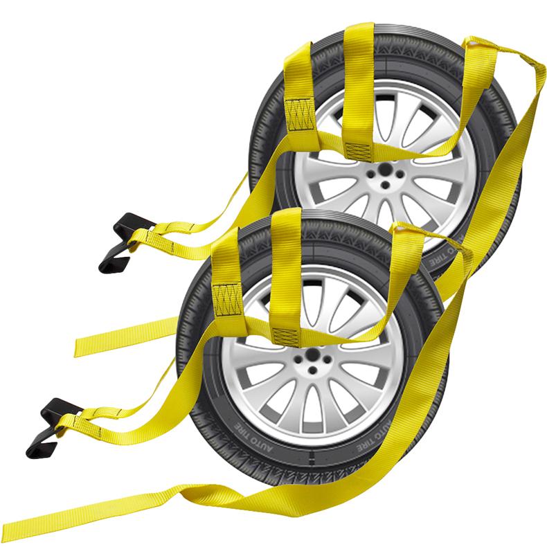 1pcTire handling fixing belt fastener rescue vehicle obstacle removal vehicle accessories trailer vehicle binder binding belt