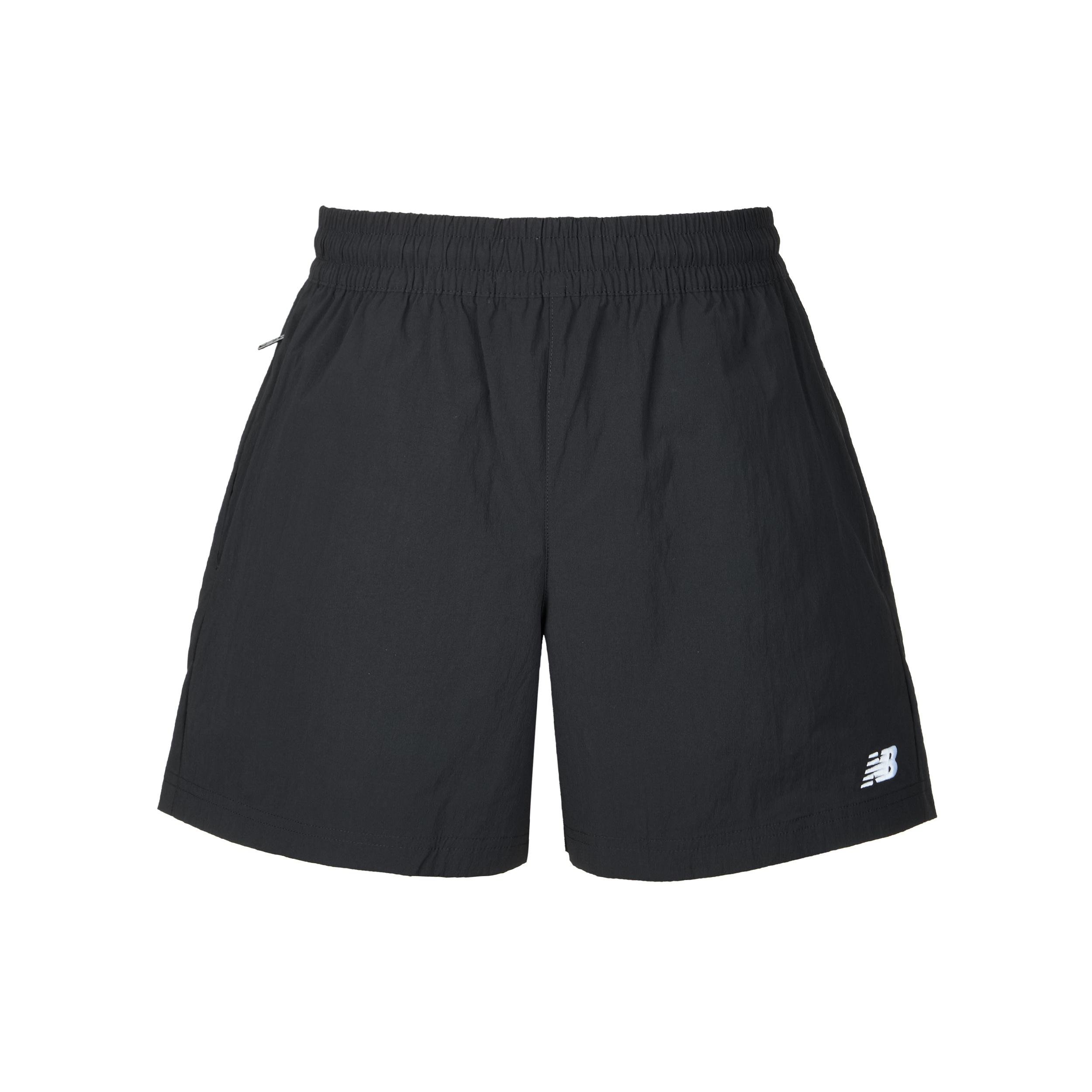 New Balance Athletics Stretch Woven Short 5  Asia Sizing  Black  Men s MS41517-BK XL