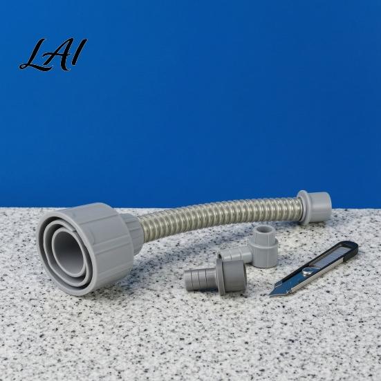 Split System Drain Clog Remover AC Condensate Unclogger Vacuum Attachment Universal HVAC PVC Pipe Unclogger Leak Proof Connector Tool Heavy