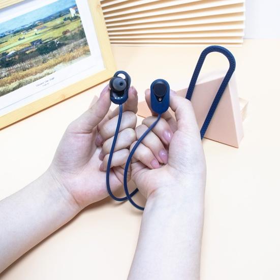 Ohrhörer Anti-Verlust-Band Nackenband Bluetooth-kompatibel Praktisches Silikon-Ohrstöpselband für Sony WF-1000XM3