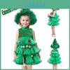 Joyful Kids Christmas Tree Cosplay Costume For Xmas Parties Carnivals