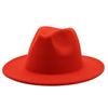 Cappello Fedora in Feltro di Lana per Uomo e Donna Con Protezione Solare e Traspirabilità Per la Moda Estiva