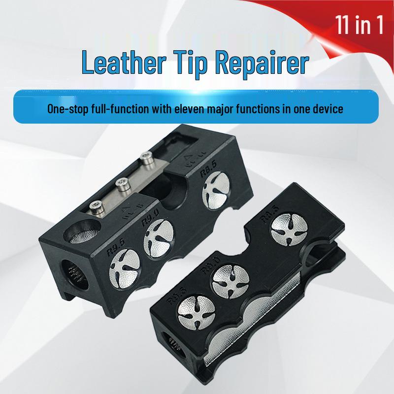 11-in-1 Billiard Cue Tip Repair & Shaping Tool