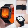 Magnetic Strap+Full Cover Case For Apple Watch S11 10-46/42mm 45 44 40 41mm Frame+Bracelet For Iwatch Series 11 10 9 8 7 6 SE