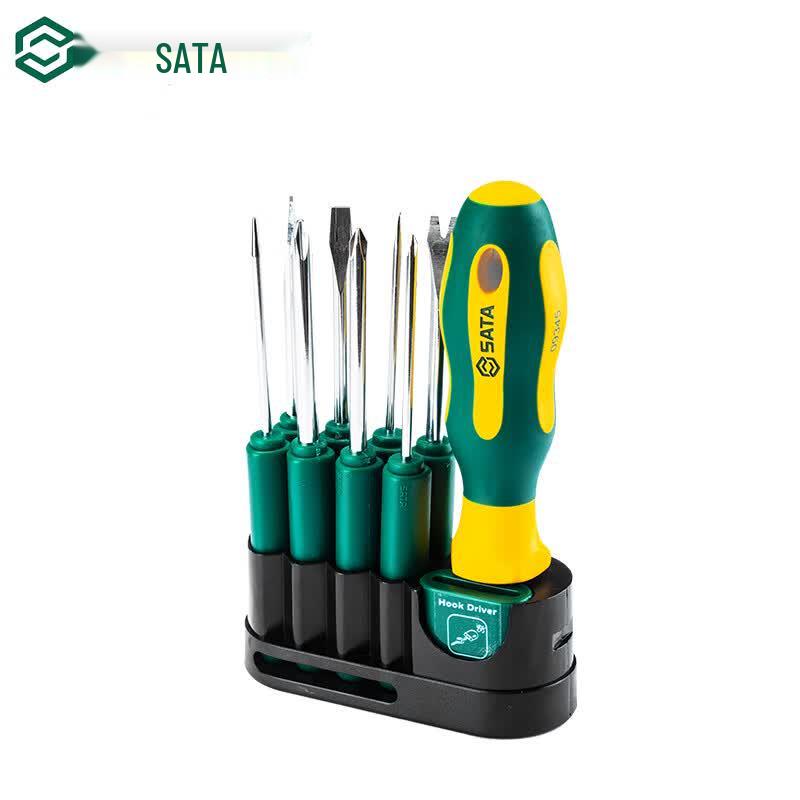 SATA 10-Piece Interchangeable Head Screwdriver Set SVCM