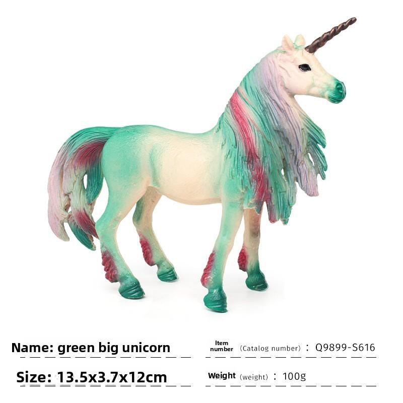Unicorn Figurine Collectible Pvc Model For Kids Fantasy Animal Decor Play Toy