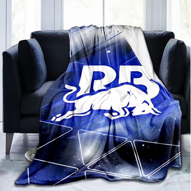 1PC Bulls Flannel Blanket, Use for Birthday/Holiday Gift, Soft Blanket for Sofa/Bed/Camping/Office/Tourism Use,All Seasons