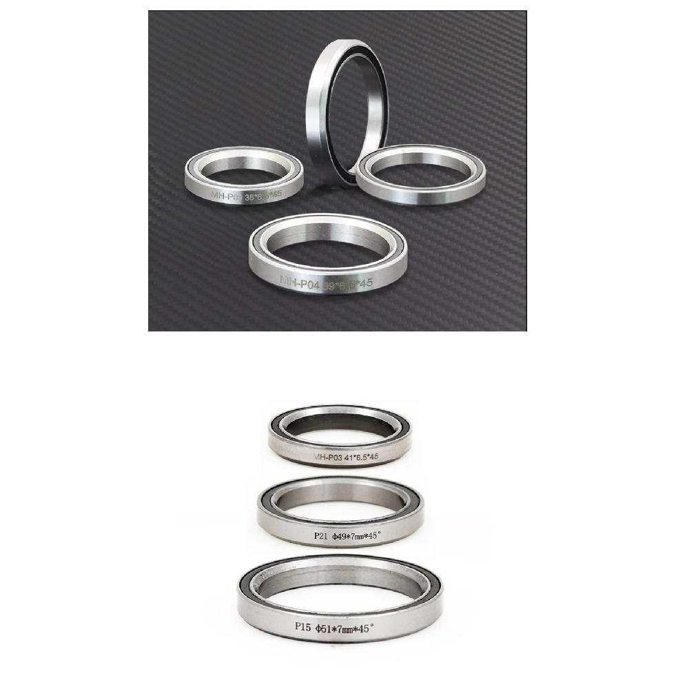 Bike Bearings For Headset 41/41.8/46.9/47/49/52mm MTB Road Bicycle Headset Bearing Repair Steel Cycling Part Bike Accessories