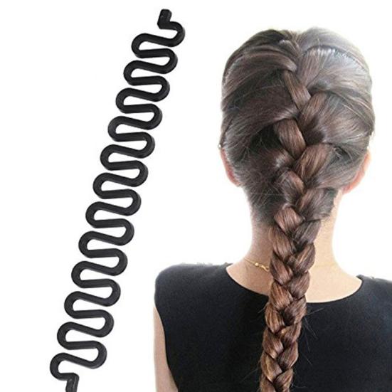 5Pcs Women Pull Hair Hook Needle Stick Fishtail Coil Comb Hairstyling Tools