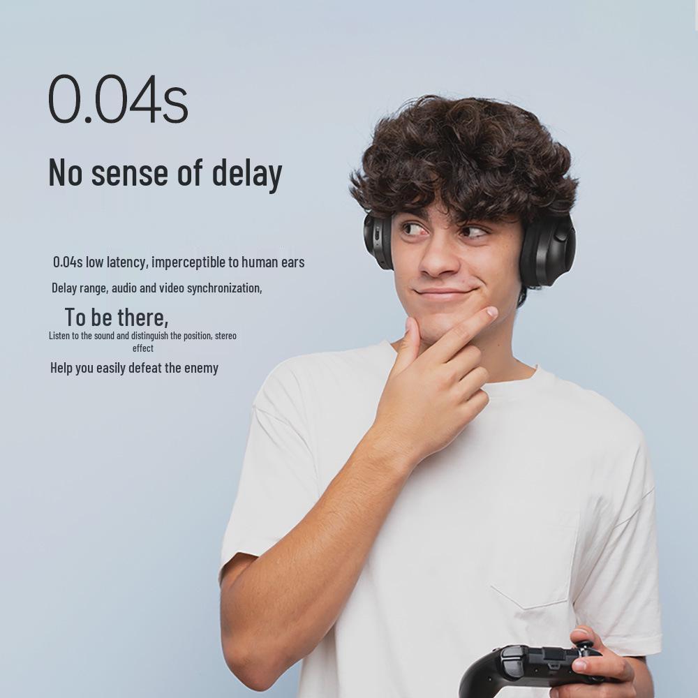 ANC Over-Ear Wireless Bluetooth Headphones with Ultra-Long Battery & Full Noise Cancellation