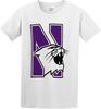 Short Sleeved T-shirtNorthwestern University Wildcats LogoT-Shirt Black
