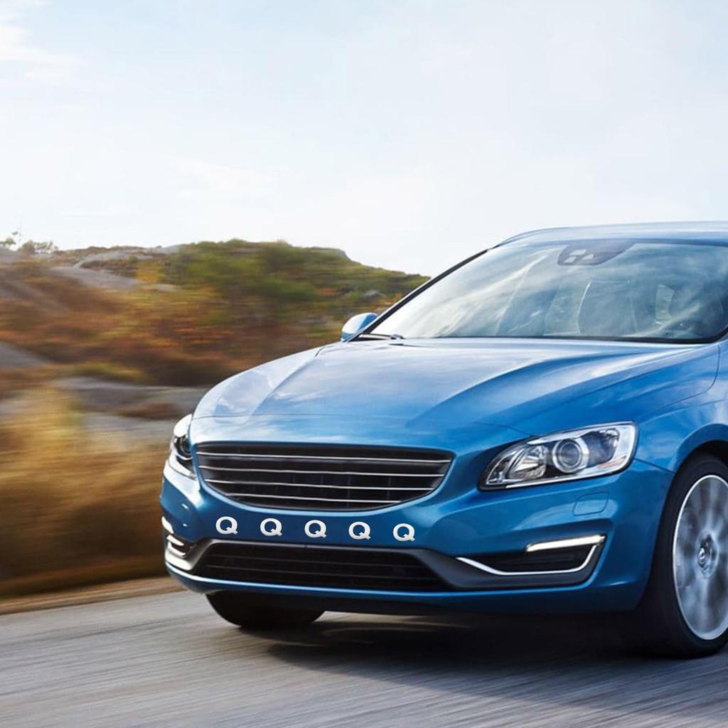 Adhesive Letters Alphabet Stickers, Universal Car 3D Letters Car Stickers, English Letters Car Logo