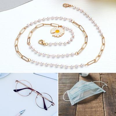 Anti-Verlust Halteband Brillenkordelhalter Sonnenbrillen Lanyard Brillen Nackenkordel Brillenkette