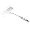 2026 New 304 Stainless Steel Extra Wide Fish Spatulas Steak Shovel Fish Turner Slotted Beveled Kitchen Cooking Utensils