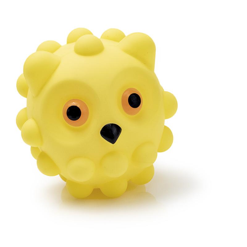 6.7*6.7*7cm Customized Silicone Decompression Toys Animal Cartoon Shape Stress Squeeze Fidget Toys Balls