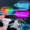 Auto USB Umgebungsleuchten Angel Eye Scheibe Automatische Innenraum Romantische Atmosphärenleuchte Bunte LED Umgebungsdekoration Plug Play