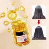 30 teile/schachtel Haarpflege Kapseln Öl Arganöl Reparatur Gelb Haar Frizz Haar Öl Marokko Arganöl Haar Serum