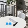Brush Replacement Floor Cleaner Kit Sponge Brush Roller Long-term Use Microfiber Flannelette Premium Materials Quiet Operation