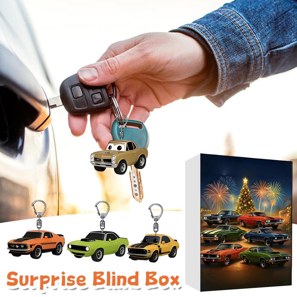 The Countdown Calendar Includes 24 Gifts, Countdown Calendar, And Surprise Keychain