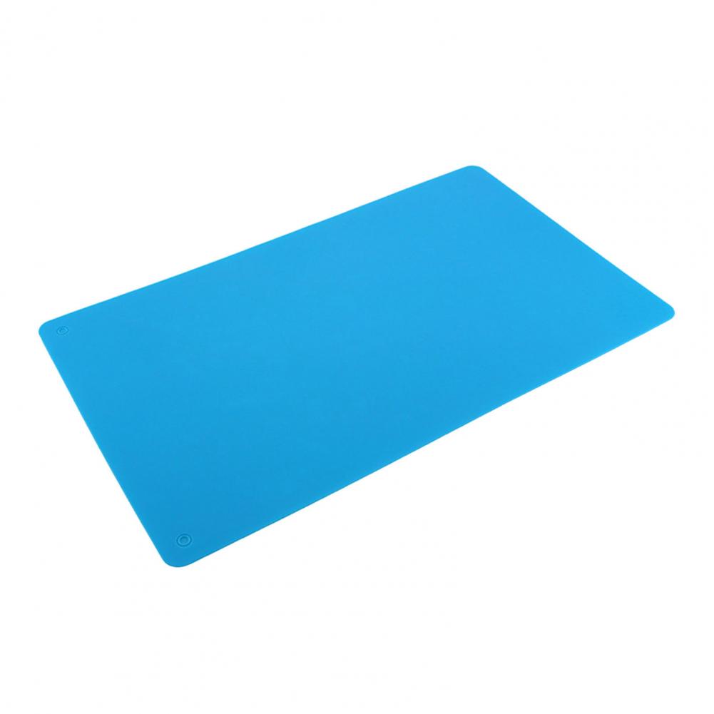 Stain-proof Baby Placemat Easy-clean Silicone Mat Heat Resistant Silicone Placemat with Raised Edges for Kids Crafts for Kitchen