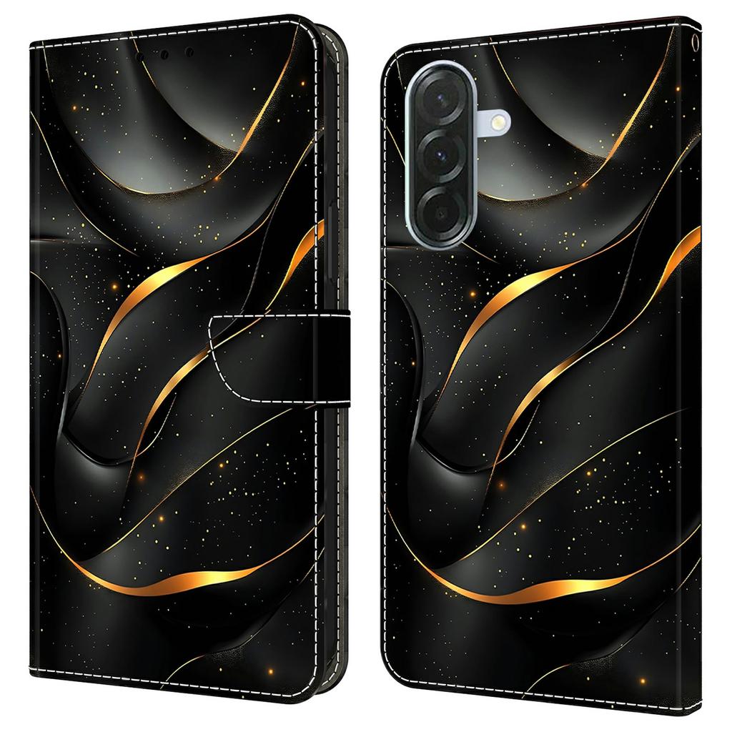 For Samsung Galaxy A57 5G Case Foldable Stand Wallet Pattern Printing PU Leather Flip Phone Cover