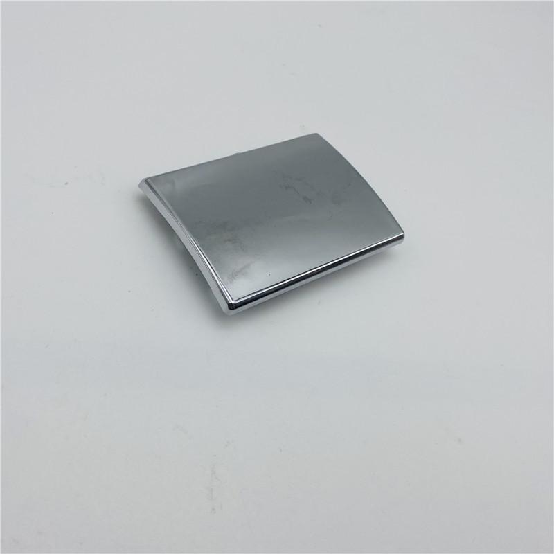 Für 2012–2015 Mercedes Benz ML GLE Klasse ML350 Heckstoßstange Abschlepphaken Augenabdeckung Kappe Chrom Silber