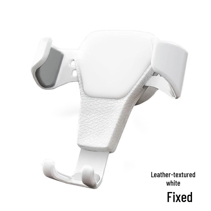 Soporte para teléfono y soporte de navegación para ventilación de coche activado por gravedad